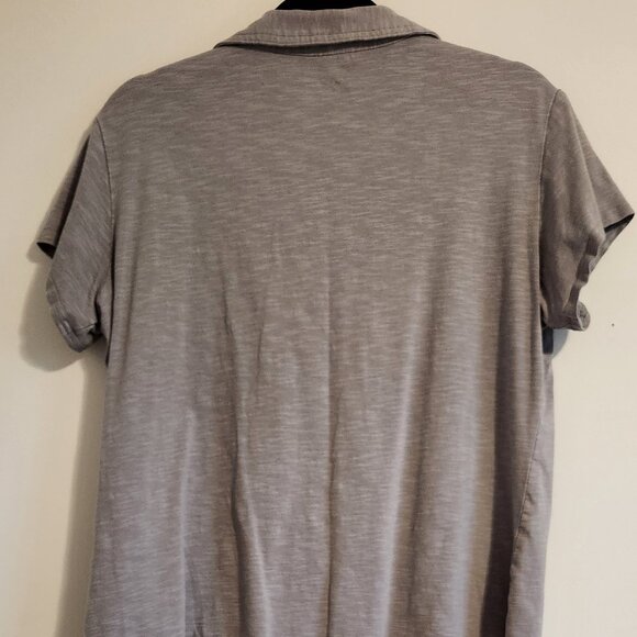 Columbia Women's Grey Short Sleeve Polo Shirt Size XL - Picture 4 of 9